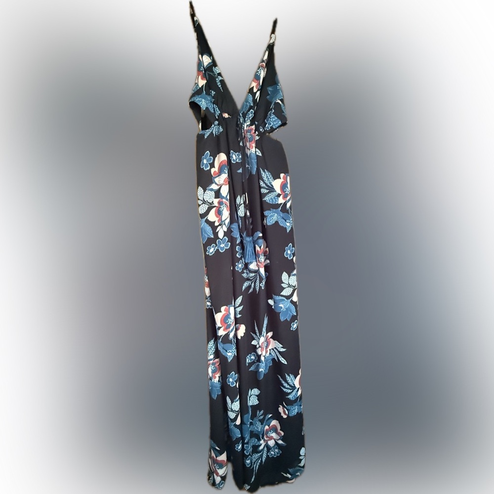 Blue Blush Maxi Dress